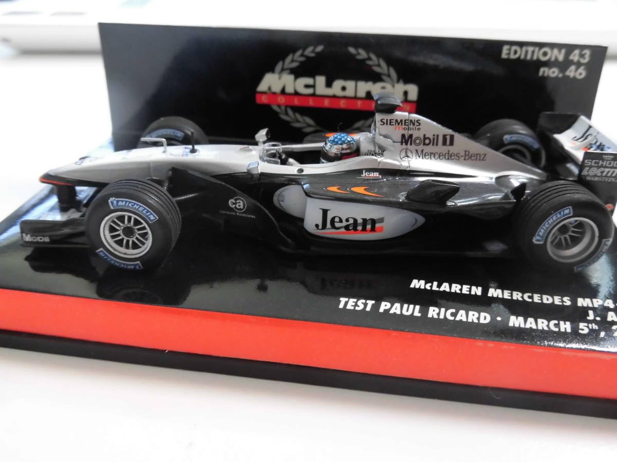 Amazon.co.jp: McLaren Mercedes MP4-16 Jean Alesi Paul Ricard Test